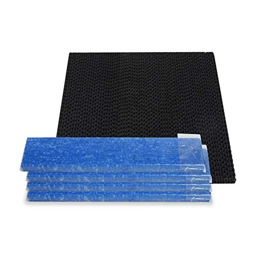 PUREBURG KAC017A4 KAC006A4 交換用フィルターダイキン(Daikin)との互換性ありACK75K-P ACK75K-W ACM75K-W MC75K-W MC75KBB-W MC75KJ7-W MC75KK-W MC75KKS-W 空気清浄機 パーツ番号 KAC017A4 / KAC006A4(光触媒フィルター 4パック+消臭フィルター)